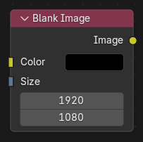 Blank Image Node.