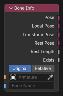 Bone Info node.