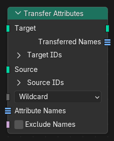 Transfer Attributes node.